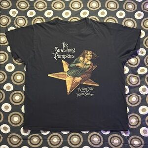 Black Smashing Pumpkins Graphic T-Shirt